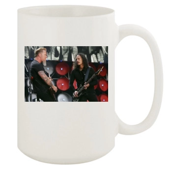 Metallica 15oz White Mug