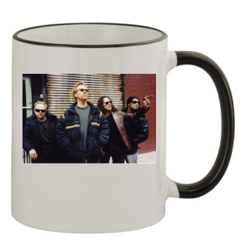 Metallica 11oz Colored Rim & Handle Mug