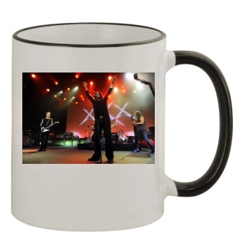 Metallica 11oz Colored Rim & Handle Mug