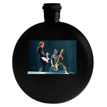 Metallica Round Flask