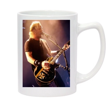 Metallica 14oz White Statesman Mug