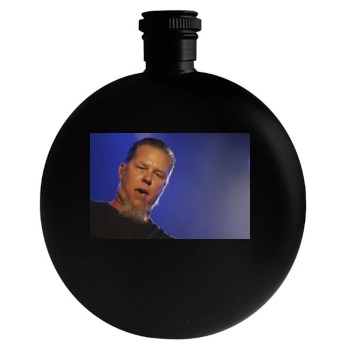 Metallica Round Flask