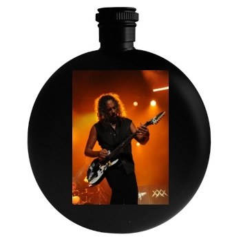 Metallica Round Flask