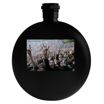 Metallica Round Flask