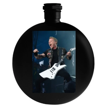 Metallica Round Flask