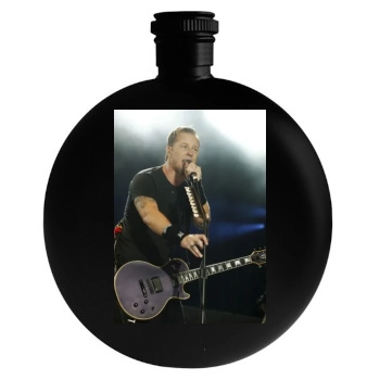 Metallica Round Flask