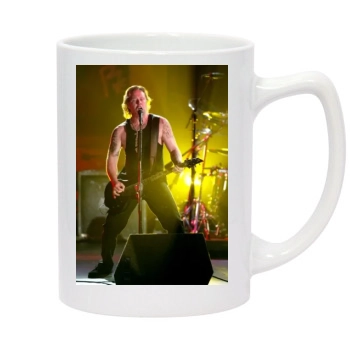 Metallica 14oz White Statesman Mug