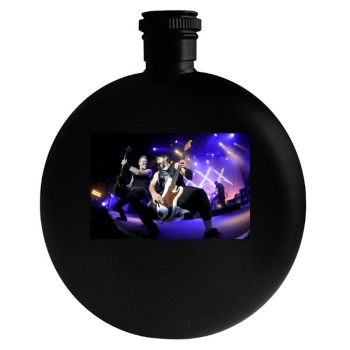 Metallica Round Flask