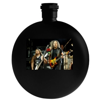 Metallica Round Flask