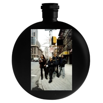 Metallica Round Flask