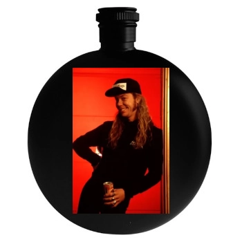 Metallica Round Flask