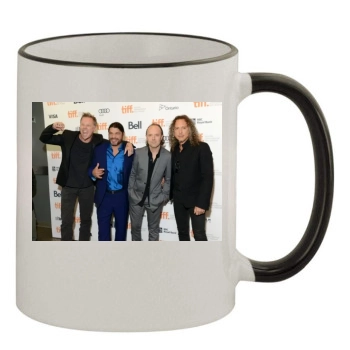 Metallica 11oz Colored Rim & Handle Mug