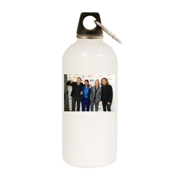 Metallica White Water Bottle With Carabiner