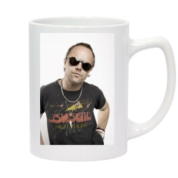 Metallica 14oz White Statesman Mug