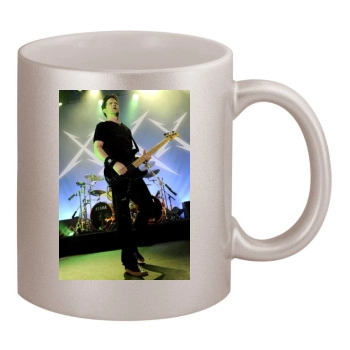 Metallica 11oz Metallic Silver Mug