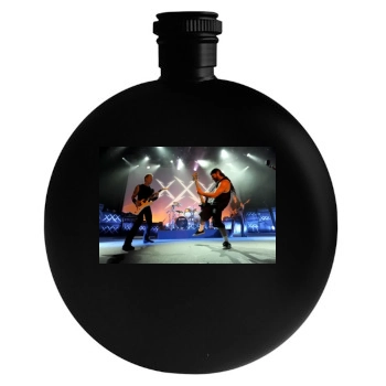 Metallica Round Flask