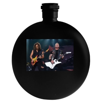 Metallica Round Flask