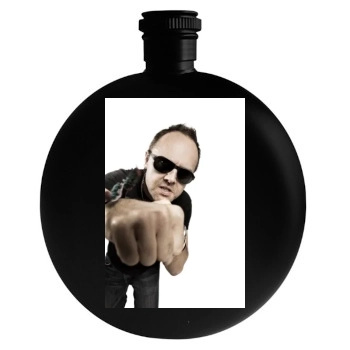 Metallica Round Flask