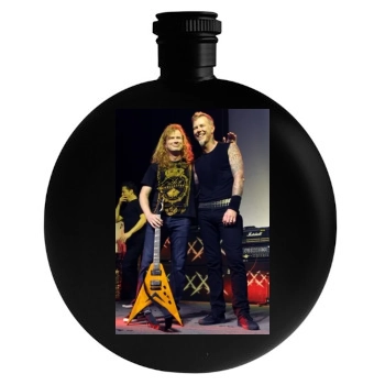 Metallica Round Flask