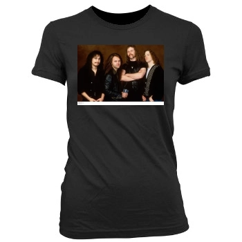 Metallica Women's Junior Cut Crewneck T-Shirt