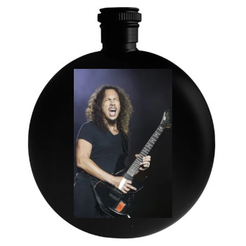 Metallica Round Flask