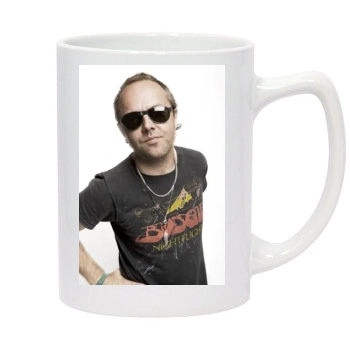 Metallica 14oz White Statesman Mug