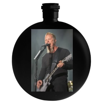 Metallica Round Flask