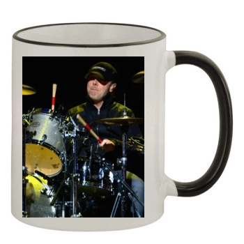 Metallica 11oz Colored Rim & Handle Mug