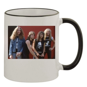 Metallica 11oz Colored Rim & Handle Mug