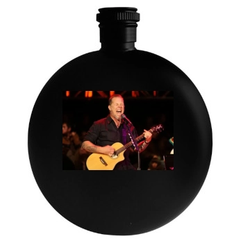 Metallica Round Flask