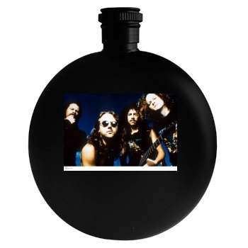 Metallica Round Flask