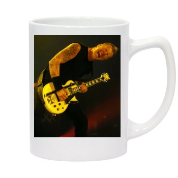 Metallica 14oz White Statesman Mug