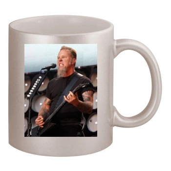 Metallica 11oz Metallic Silver Mug