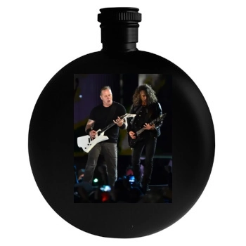 Metallica Round Flask