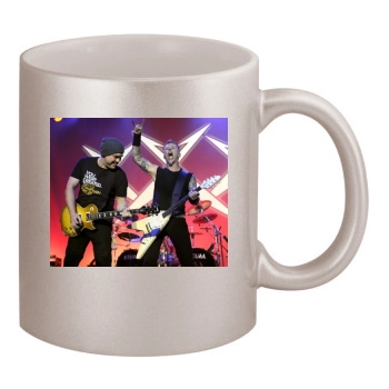 Metallica 11oz Metallic Silver Mug