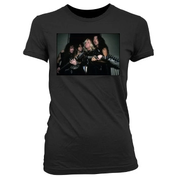 Slayer Women's Junior Cut Crewneck T-Shirt