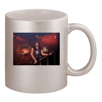 Slayer 11oz Metallic Silver Mug