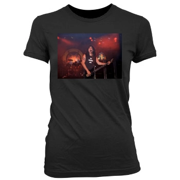 Slayer Women's Junior Cut Crewneck T-Shirt