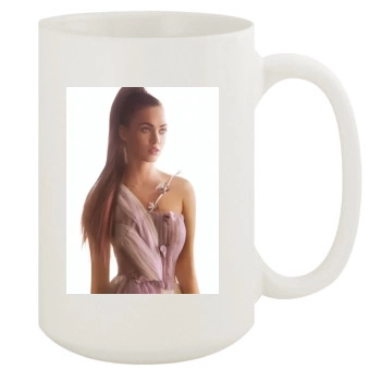 Megan Fox 15oz White Mug