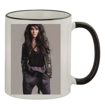 Megan Fox 11oz Colored Rim & Handle Mug