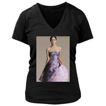 Megan Fox Women's Deep V-Neck TShirt