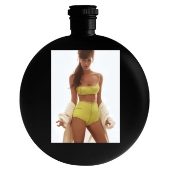 Megan Fox Round Flask