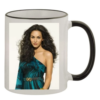 Megan Fox 11oz Colored Rim & Handle Mug