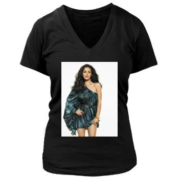 Megan Fox Women's Deep V-Neck TShirt