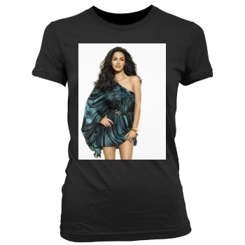 Megan Fox Women's Junior Cut Crewneck T-Shirt