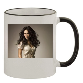 Megan Fox 11oz Colored Rim & Handle Mug