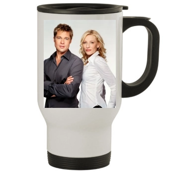 Brad Pitt Stainless Steel Travel Mug