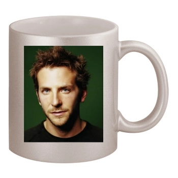 Bradley Cooper 11oz Metallic Silver Mug