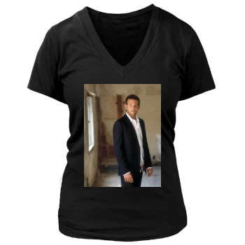 Bradley Cooper Women's Deep V-Neck TShirt