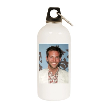 Bradley Cooper White Water Bottle With Carabiner